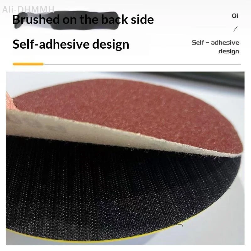 ZLinKJ Scratch Resistant Polishing Sanding Pad Pneumatic Sander Backer Plate Hook&Loop Thread for Daily Auto Care Use