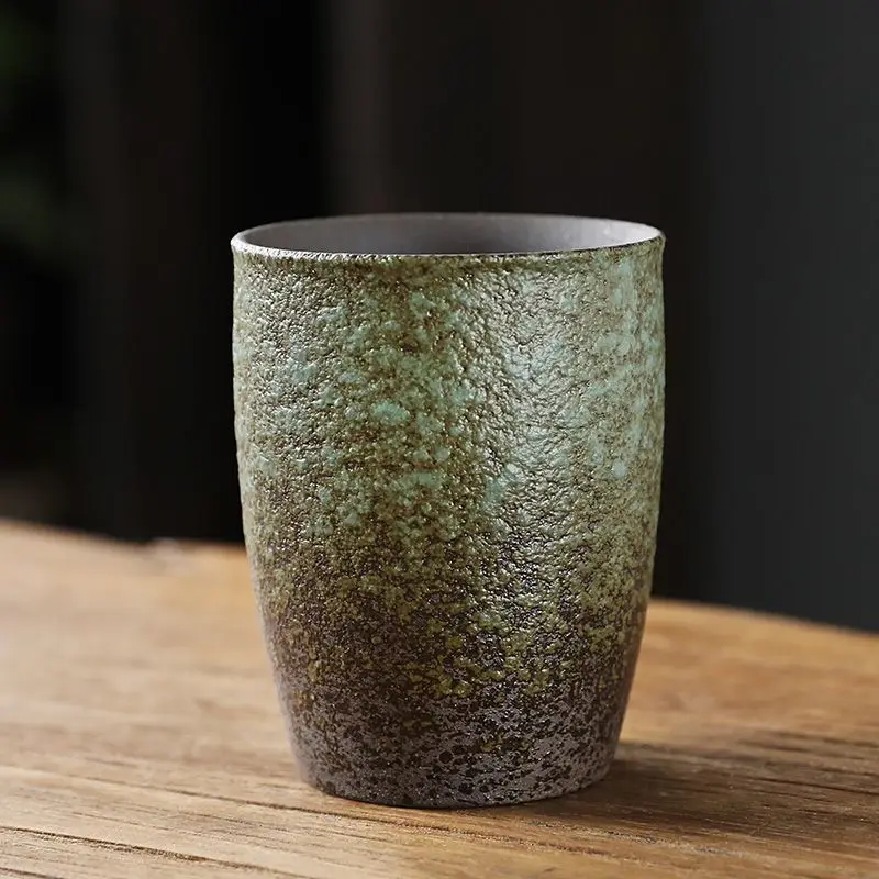 Coarse Pottery Kiln Change Tea Cup Single Cup Master Cup Personal Retro Kung Fu Tea Set Teacup Household Ceramic Teacup