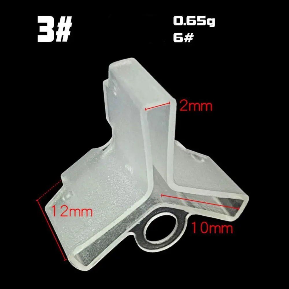 

50PCS Fishing Lures Holders Treble Hook Protector Sheath Cover Bonnets Triple Hooks Covers Caps Light Weight Durable