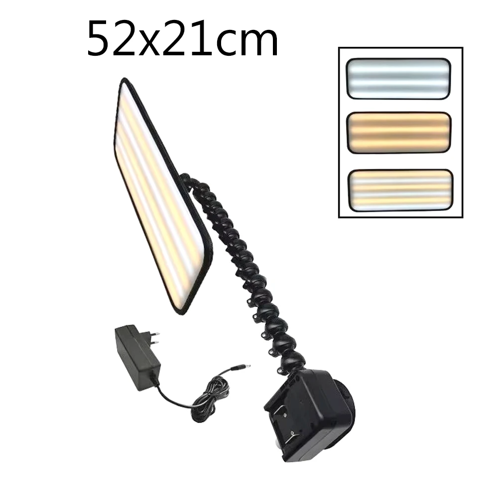 52cm 18V PDR Dent Light Flexible Gooseneck LED Car Paintless Dent Repair Inspection Lamp 6 Colors （Battery Not Included）
