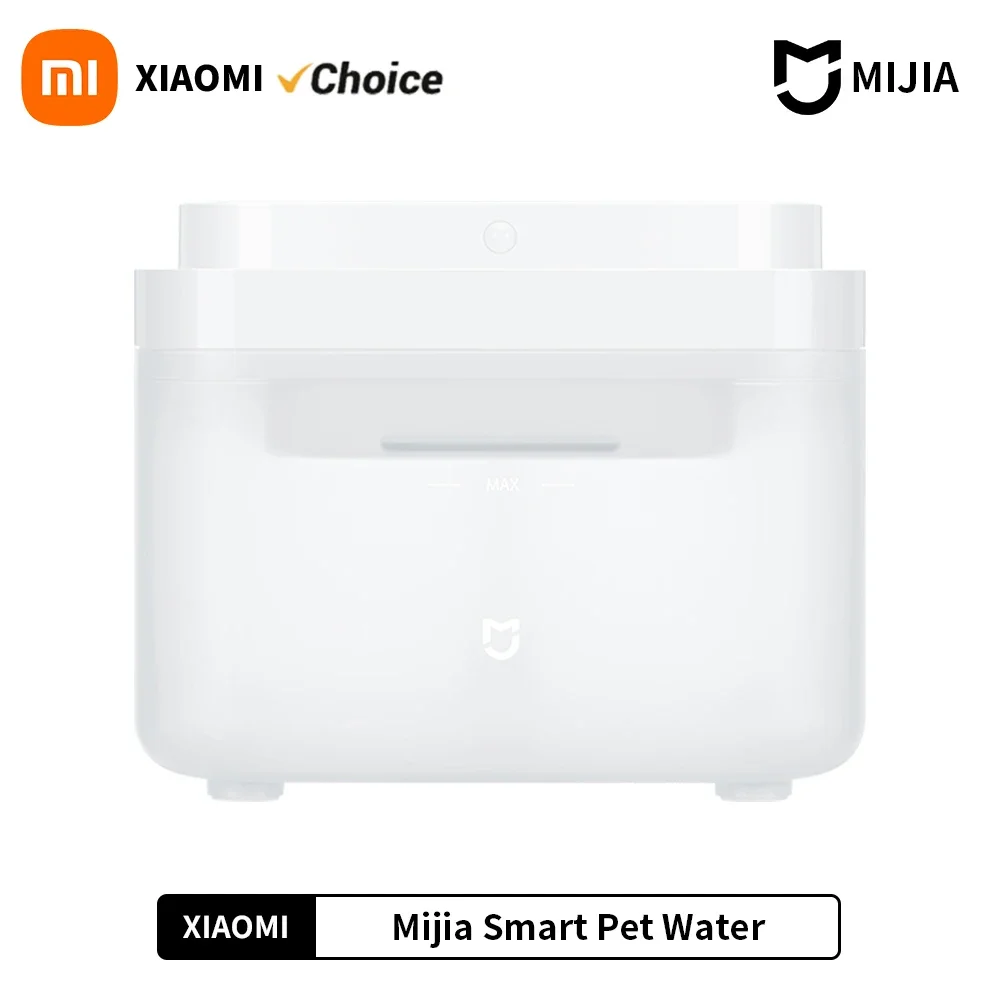 Xiaomi Wireless Smart Pet Water Drinking Dispenser Fountain Dog Cat Automatic Pet Mute Drink Feeder Bowl funziona con l\'app Mijia