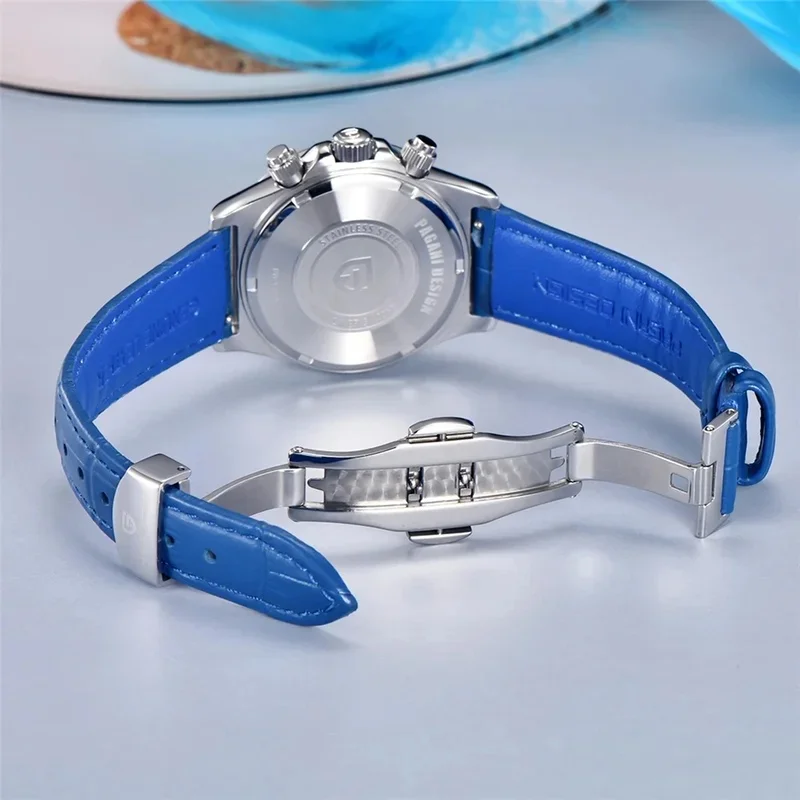 PD-1730 Women 36MM Classic Quartz Watch Japan TMI Movement Sapphire 100M Waterproof Ladies Dress Watch Reloj Mujer view 4