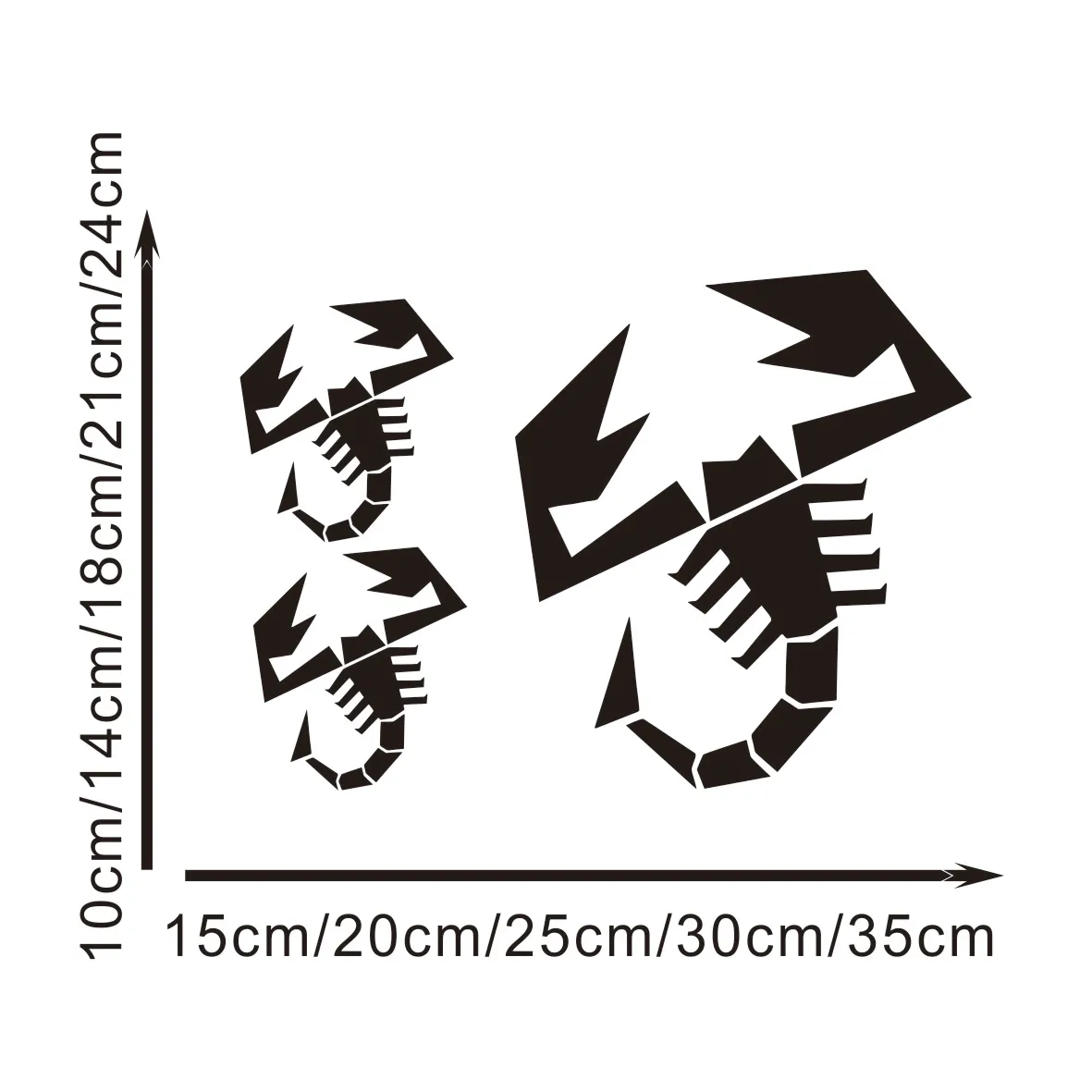 

Scorpion Pattern Car & Motorcycle Stickers - 2000+ Sold, Waterproof & Sunscreen PVC Decals, Stylish Custom Decor