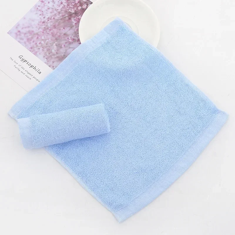 Baby Towel Face Towels Baby Bath Towel Handkerchief Burp Cloths Soft Microfiber Absorbent Washcloth Children Towels Hot  25x25cm