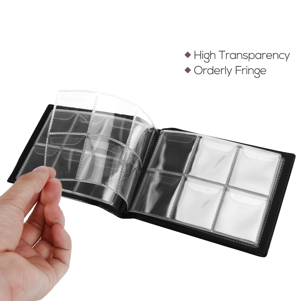 

Coin Collection Book Rosy 13.8X9.8Cm Pu Cover 10 Pages 60 Pockets Portable For Coins Caps Tokens Medallions Badges Coin