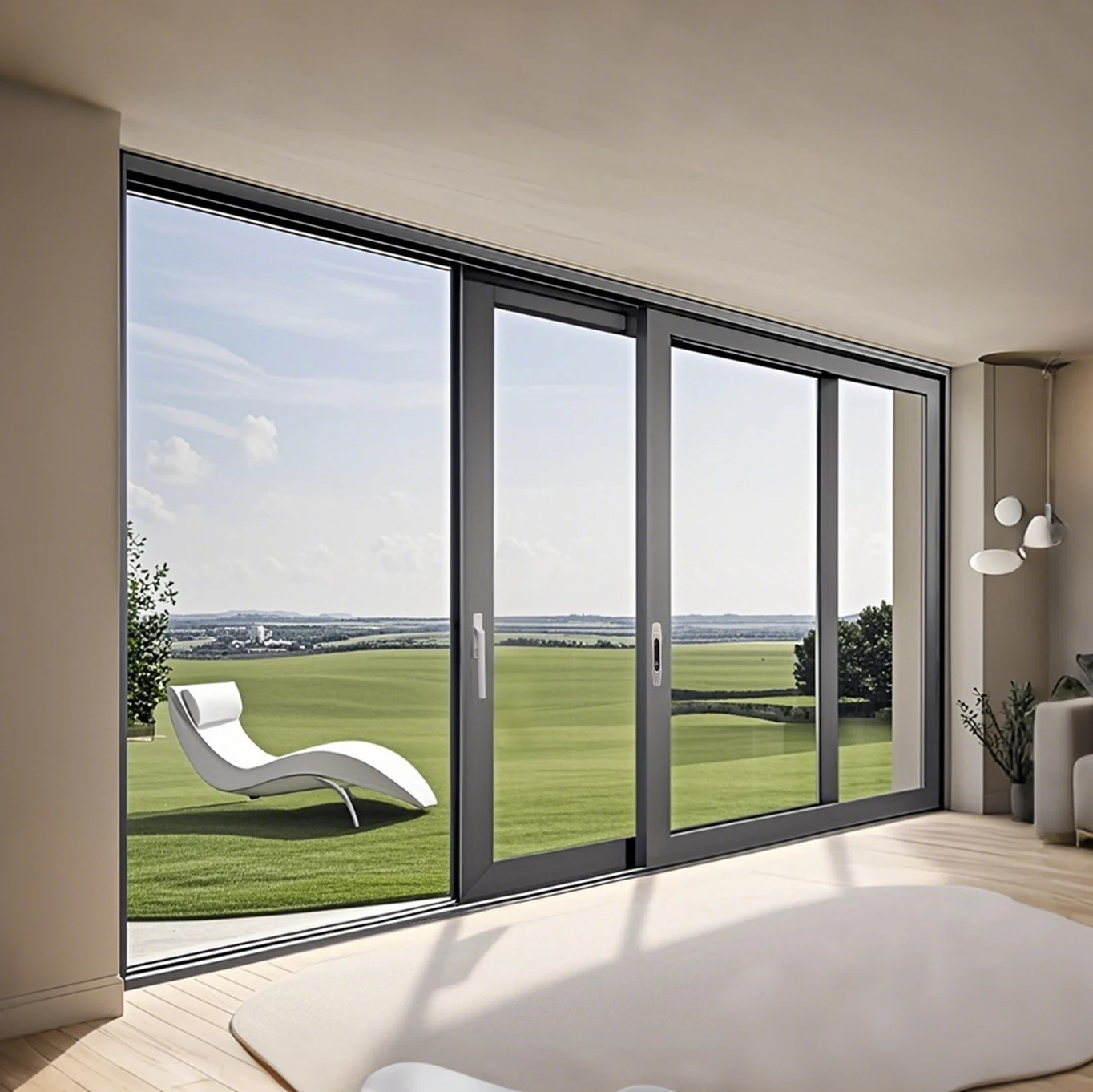Modern Customized Aluminum Lift Sliding Doors Cost-Effective Entrance for Living Room Bathrooms Schools Higher Terraces