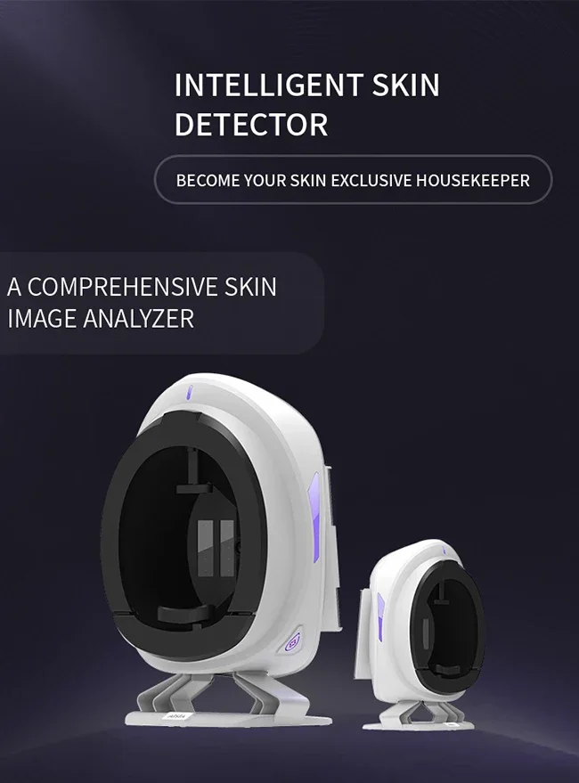 Equipo de belleza Diagnóstico de imagen digital Dermatoscopio Aisia Escáner facial Inteligente Colorido 3d OEM ODM Analizador de piel 15 kg