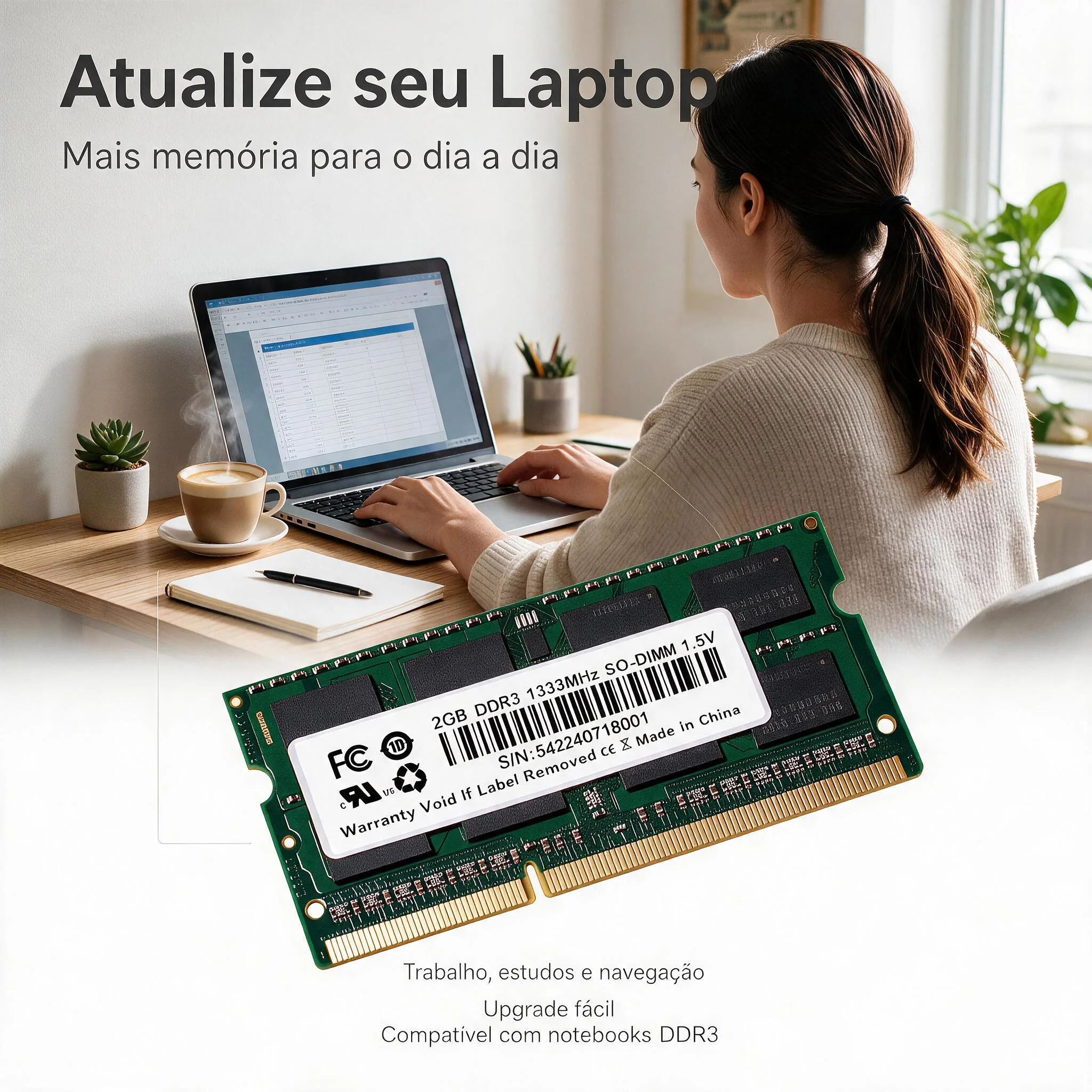 DDR3 RAM 2GB 1333MHz PC3-10600 - Memory Ram Upgrade review and price
