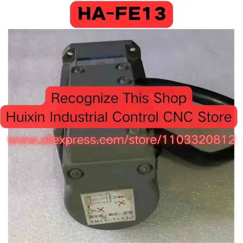 Latest Quotation Used Servo Motor HA-FE13 HA FE13 Normal Function Tested OK