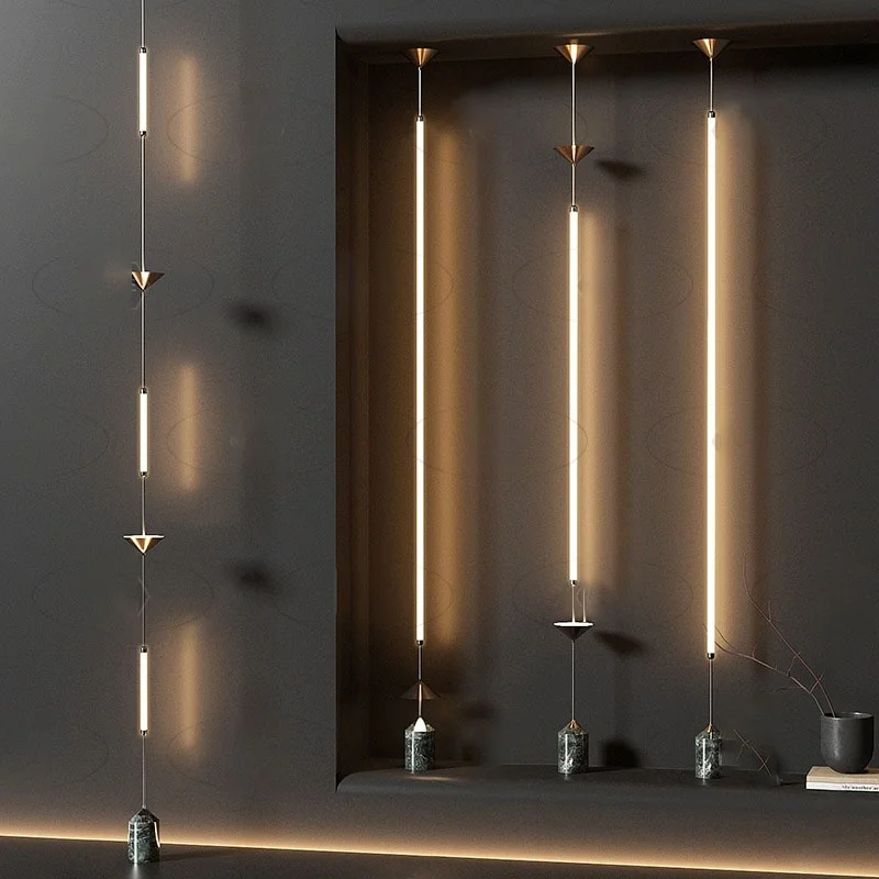 

Line lights strip lights hotel living rooms bedrooms model rooms floor lamps aisle lights