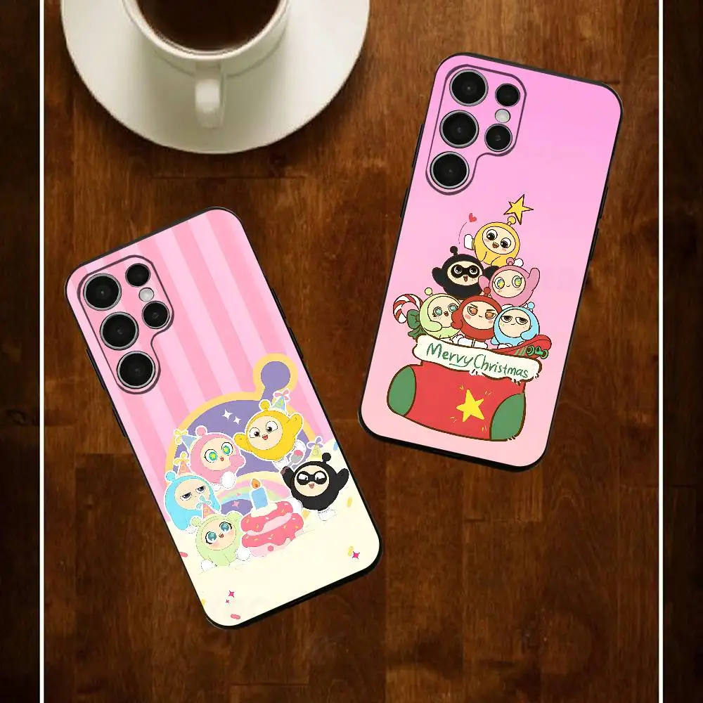 

Game E-Egg Party Phone Silicone Case For Samsung S24 22 20 23 21 20 Ultra Plus Lite 5G Print Cover