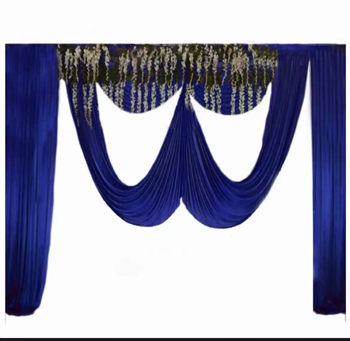 

3x6M/10x20FT Luxury and Elegant Purple Wedding Backdrop Drapery Swags Event Party Decoration Backdrop Swag Design