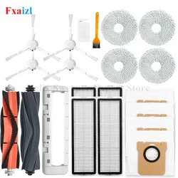 For Xiaomi Mijia Omni 2 C102CN Robot Vacuum X10+ X10 Plus B101GL B116CN Spare Parts Accessories  Main Side Brush Hepa Filter