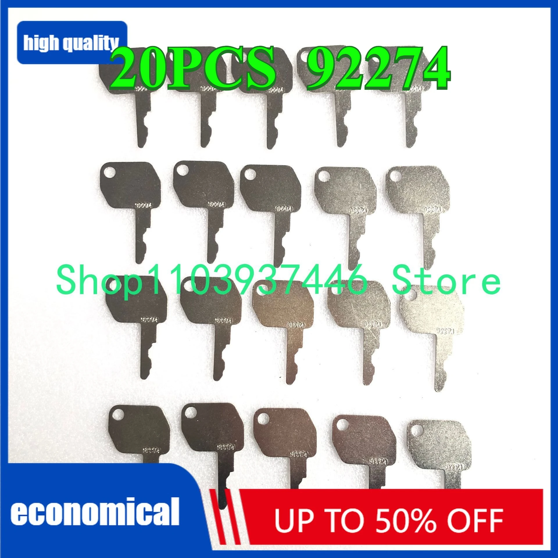 

20 шт. 92274 ключ для NH New Holland Thwiates самосвал экскаватора тяжелого оборудования пусковой переключатель 92274