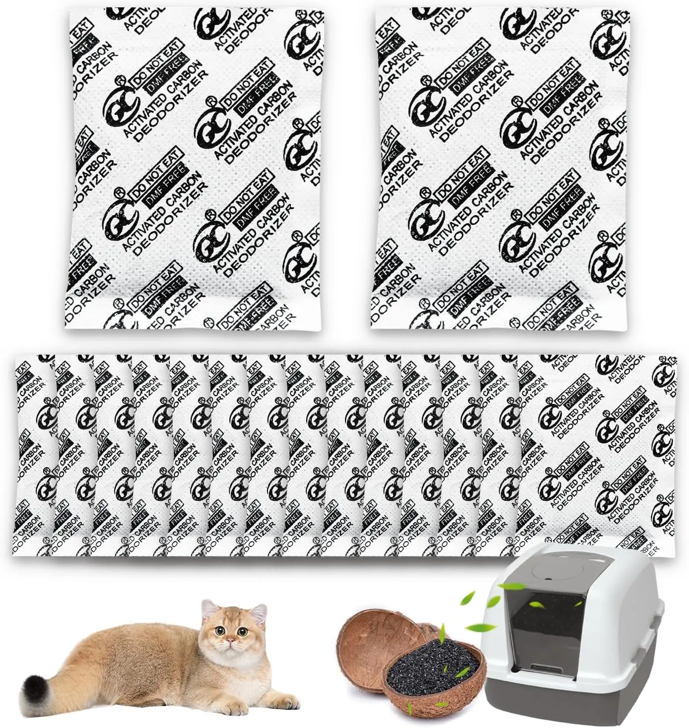 

Набор из 16 дезодораторов для кошачьих лотков с крышкой, поглотитель запаха с активированным углем, угольный фильтр, совместимый с Whisker