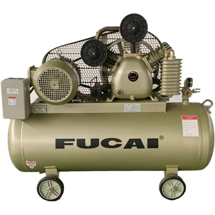 

FUCAI cheap wholesale 4kw 5.5hp 12.5bar 200l industrial pistonair compressor