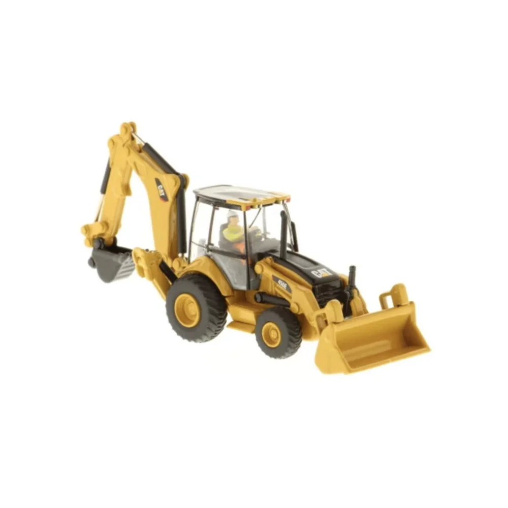 

DM - DieCast 1:87 HO Scale Backhoe Loader - Excavator Alloy Engineering Machinery Collection Children's Birthday Gift Toy