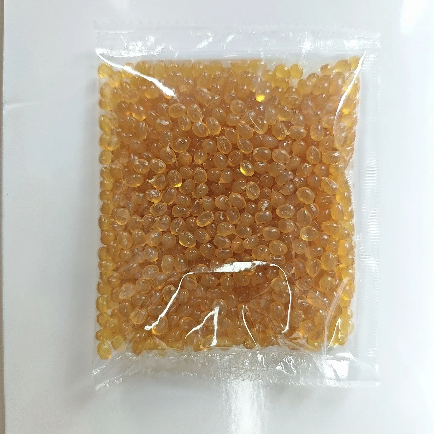 Żółty żel keratynowy w granulkach do włosów, narzędzie do nakładania, 100g/200g, profesjonalny sprzęt fryzjerski do użytku w salonie.