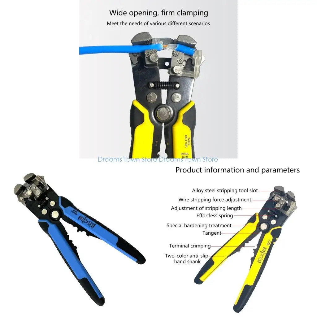 

HX6A Lightweight Automatic Cable Stripper For Data Center And Home Networking Setups