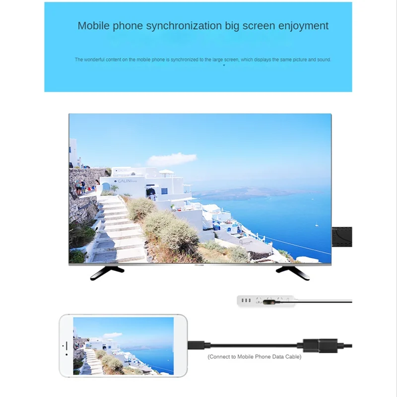 USB 암 HDMI 호환 수 HDTV 어댑터 케이블, 1080P 디지털 AV HD TV 프로젝터, 디스플레이 컨버터, 2 in 1