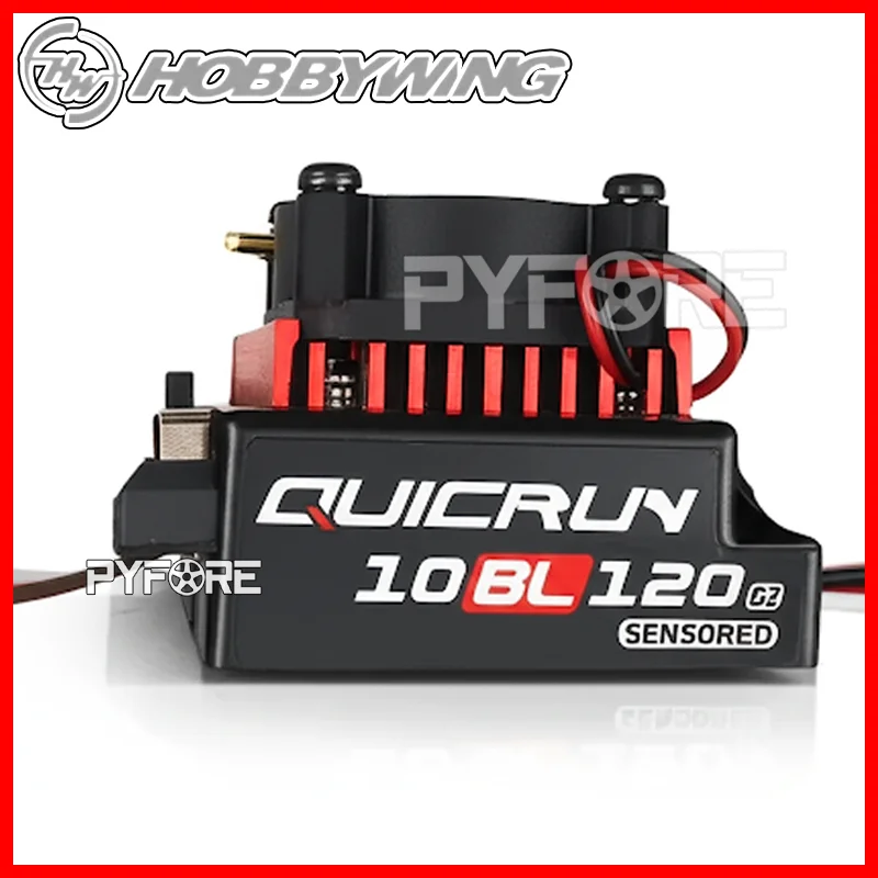 

Hobbywing QuicRun 10BL120 G2 120A Sensored Brushless Esc for 1/10 Rc Car Buggy DriftRacing Model Car Accessories