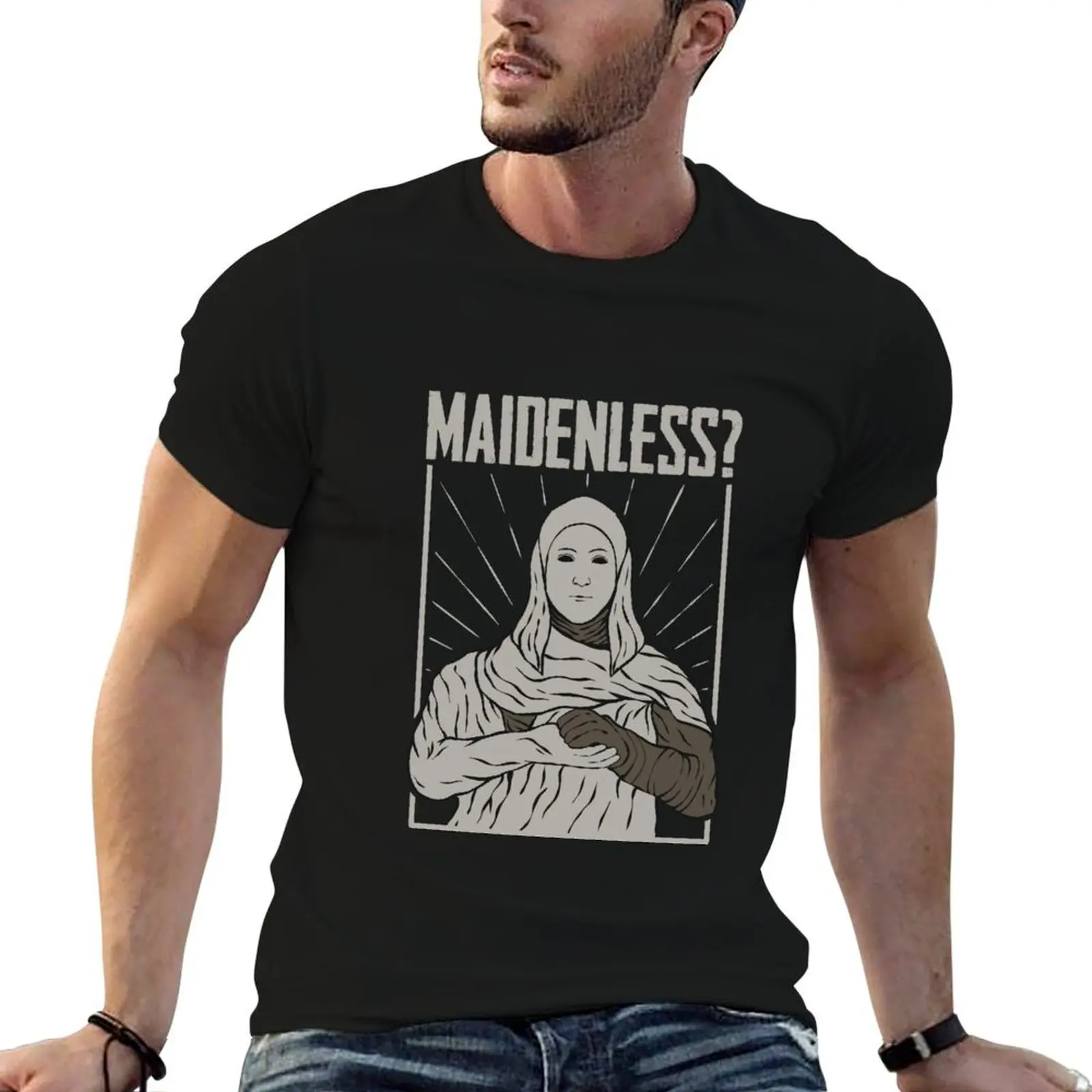 

Maidenless T-Shirt cotton t shirt pack anime tshirt t shirts for man graphic vintage T-Shirt