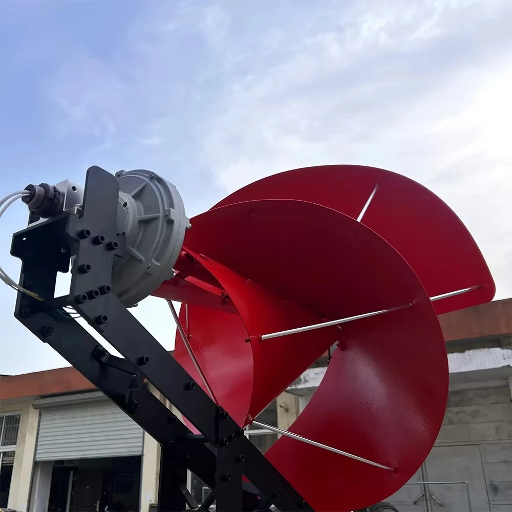Rely-A1 Archimedes Spiral Wind Turbine Free Power Energy 1.5KW 12v 24v 48v Windmill Eolic Generator System for Home Farm Boat