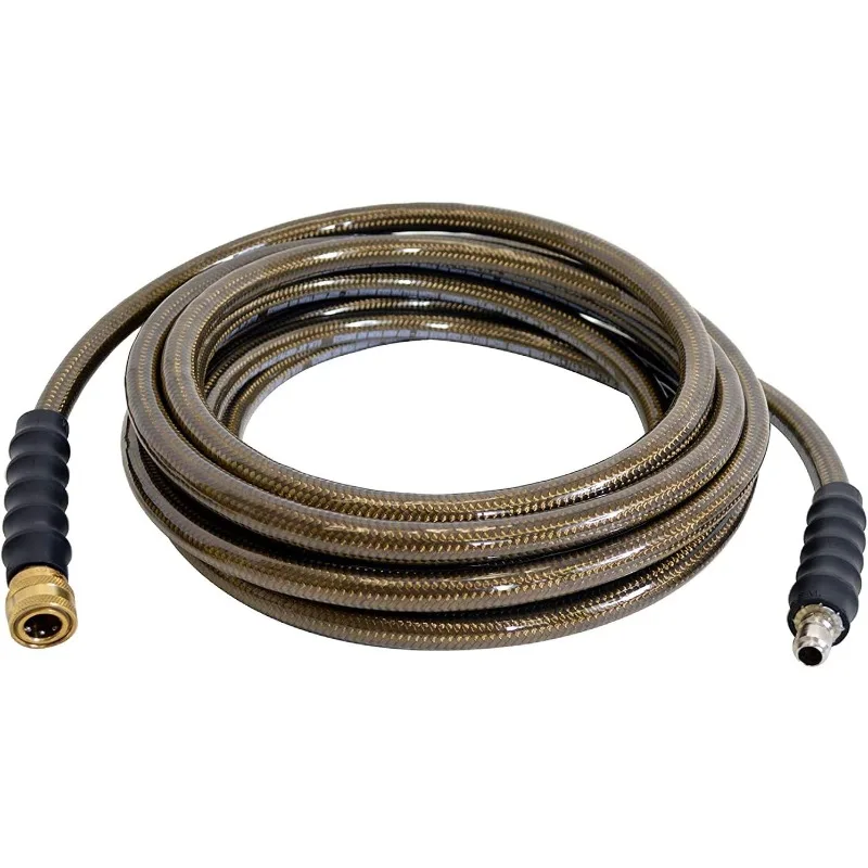 

Simpson Cleaning 41028 Monster Series 4500 PSI Pressure Washer Hose, Cold Water Use, 3/8 Inch Inner Diameter, 50-Foot, Brown