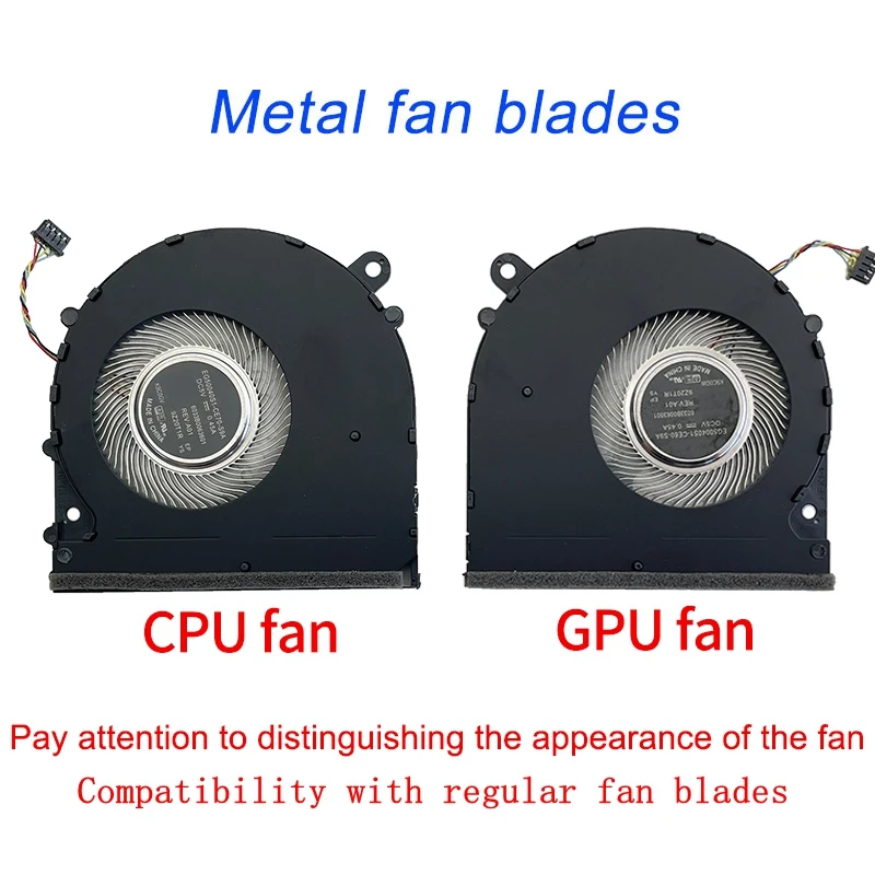 Nowy Laptop Cpu GPU wentylator chłodzący do xiaomi TM1701 TM1707 171502 171501 181501-01 AD AL AQ AK MX250