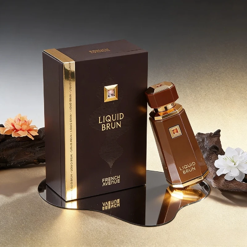

100ml Opulent Woody Intense Perfume – Long-Lasting Luxury Unisex Fragrance for Men and Women | Elegant Gold-Trimmed Gem Bottle
