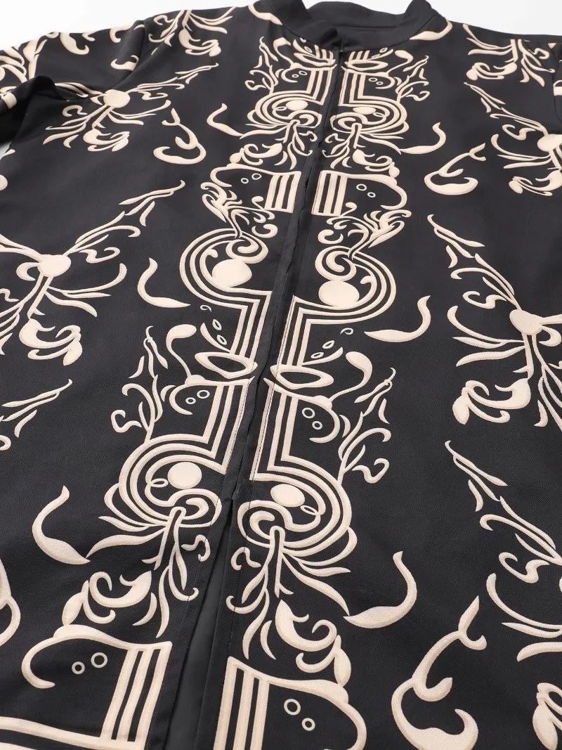 Dashiki African Clothes for Men Autumn Fashion African Men Long Sleeve Printing Top Long Pant Matching Sets Africa Clothing