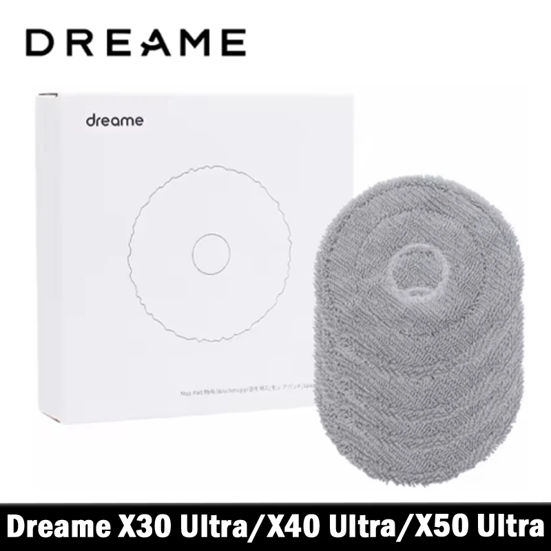 

Dreame X30 Ultr/X40 Ultra/X50 Ultra Mop Cloth Parts Dreame L10s Pro Ultra Heat / L20 Ultra Rotary Mops Pad Original Accessories