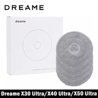 Dreame X30 Ultr/X40 Ultra/X50 Ultra Mop Cloth Parts Dreame L10s Pro Ultra Heat / L20 Ultra Rotary Mops Pad Original Accessories