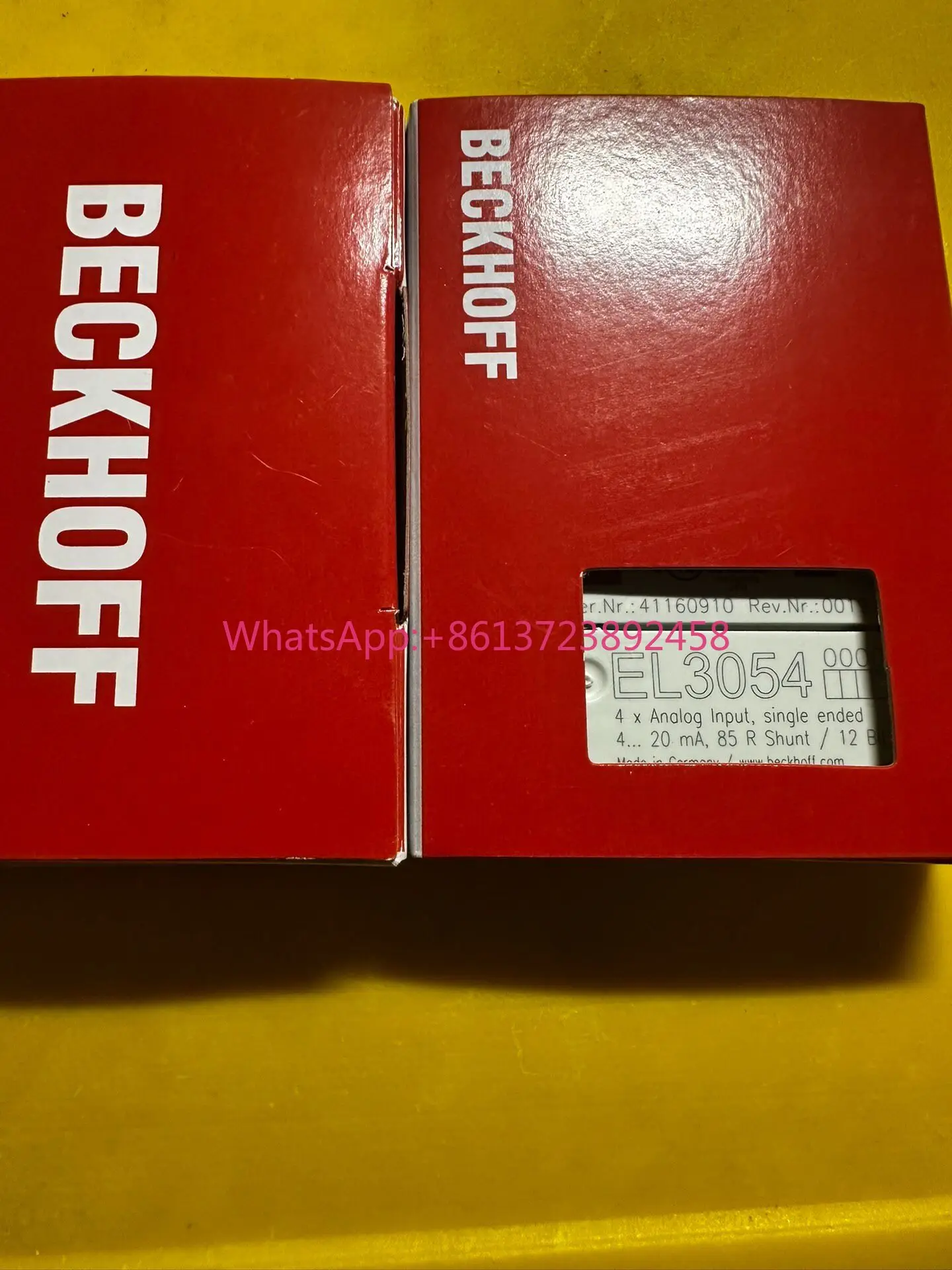 

Beckhoff module EL3054 is brand new and original, high quality