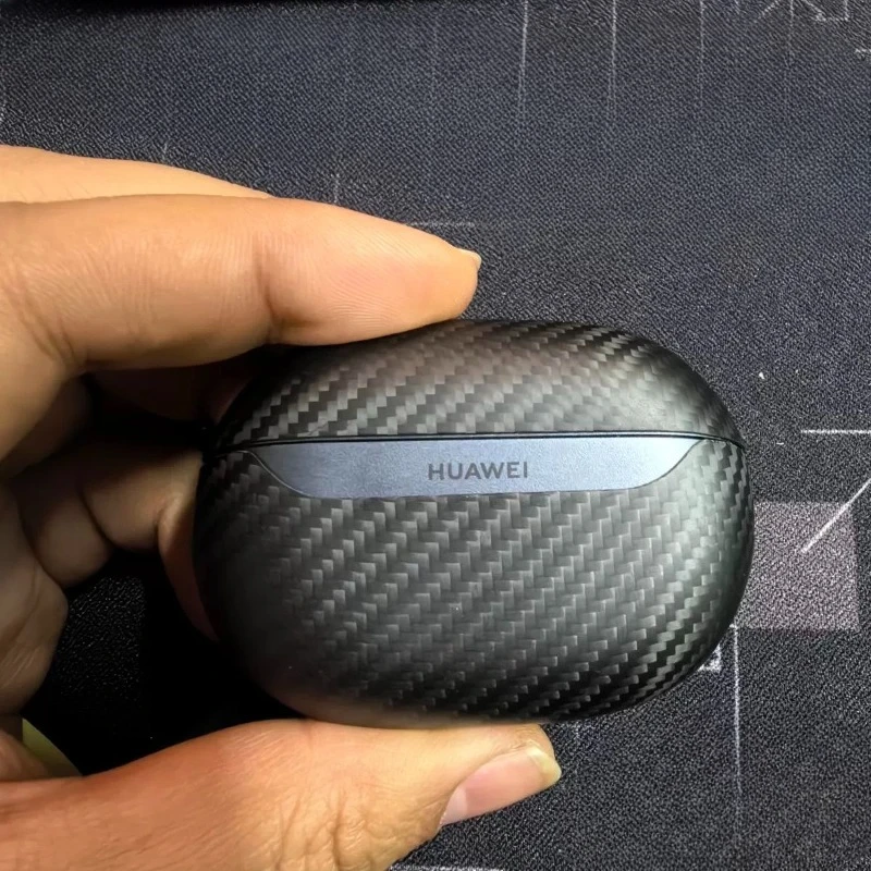 Kohlefaser-Kopfhörerhülle für Huawei FreeBuds Pro 5 Kopfhörer-Schutzhülle Aramid Ultradünne, mattierte Hartschale, leicht und dünn – Detail 6