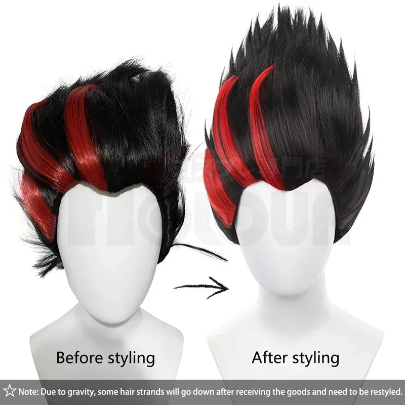 

Blue Lock Sleeve Anime Barou Cosplay Wig Ubers NO.13 Football Rose Net Synthetic Fiber Adjustable Heat Resistant Halloween