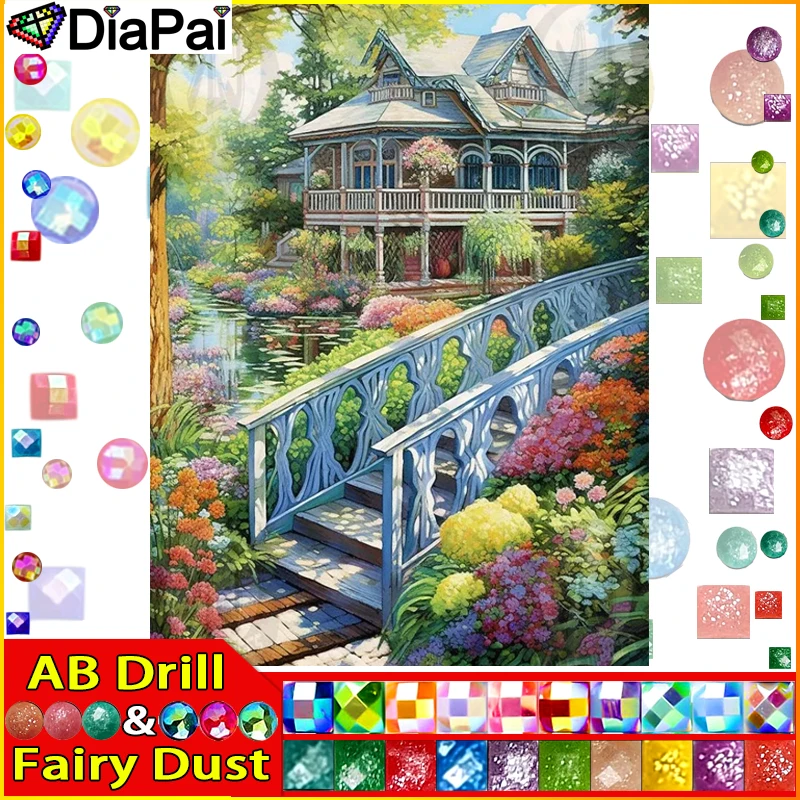 DIAPAI Fairy Dust AB 5d Diamond Painting Full Square/Round