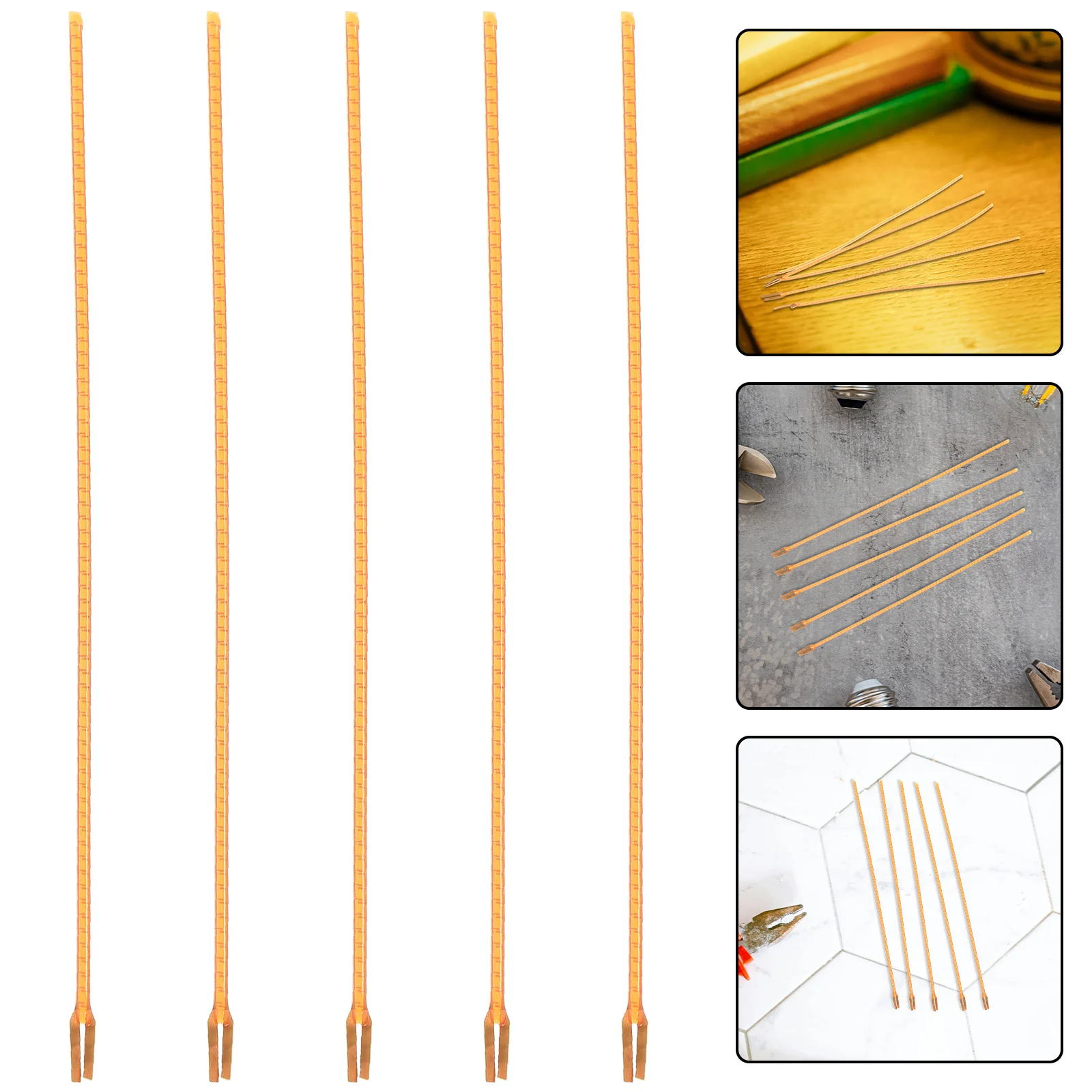 

5Pcs Flexible LED Filament Soft Wire Lamp Beads Light Bulb Part for Repair Retro Fixture Bulbs Filament for Light Fixtures