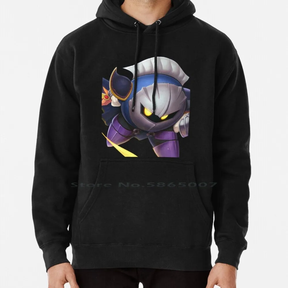 Meta Knight ( Ultimate ) Hoodie Sweater 6xl Cotton Meta Knight Switch Smash Bros Anime Women Teenage Big Size Pullover Sweater