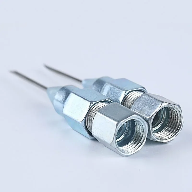 Removable Needle Nose Grease Head Grease Nozzle Grease Accessories Sealed Bearing Refueling Removable Detachable Greases Needle