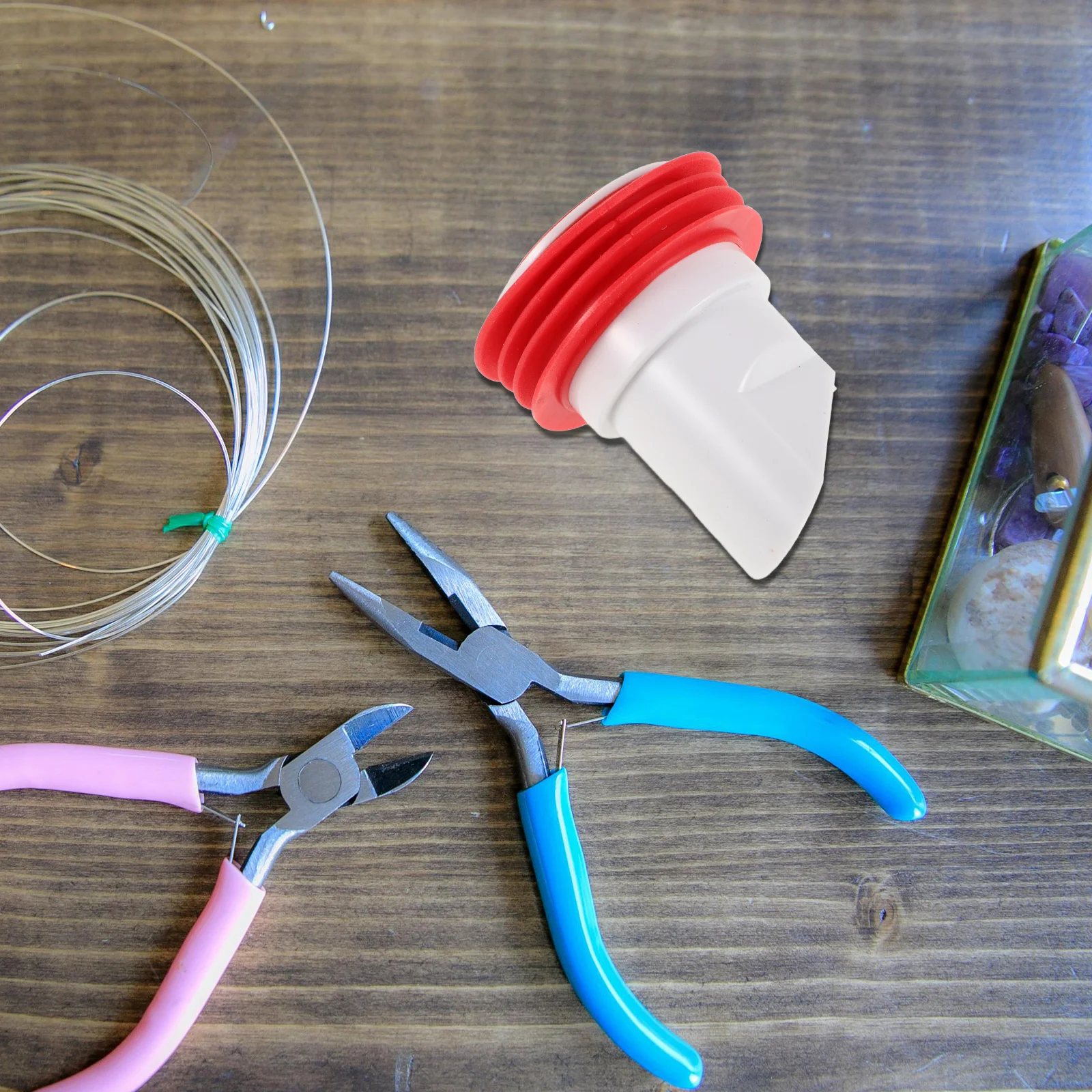 

Floor Drain Backflow Preventer Gray ABS Odor Proof Plug Suitable for Kitchen Sink Bathroom Shower Drain Core Sewer Blocker