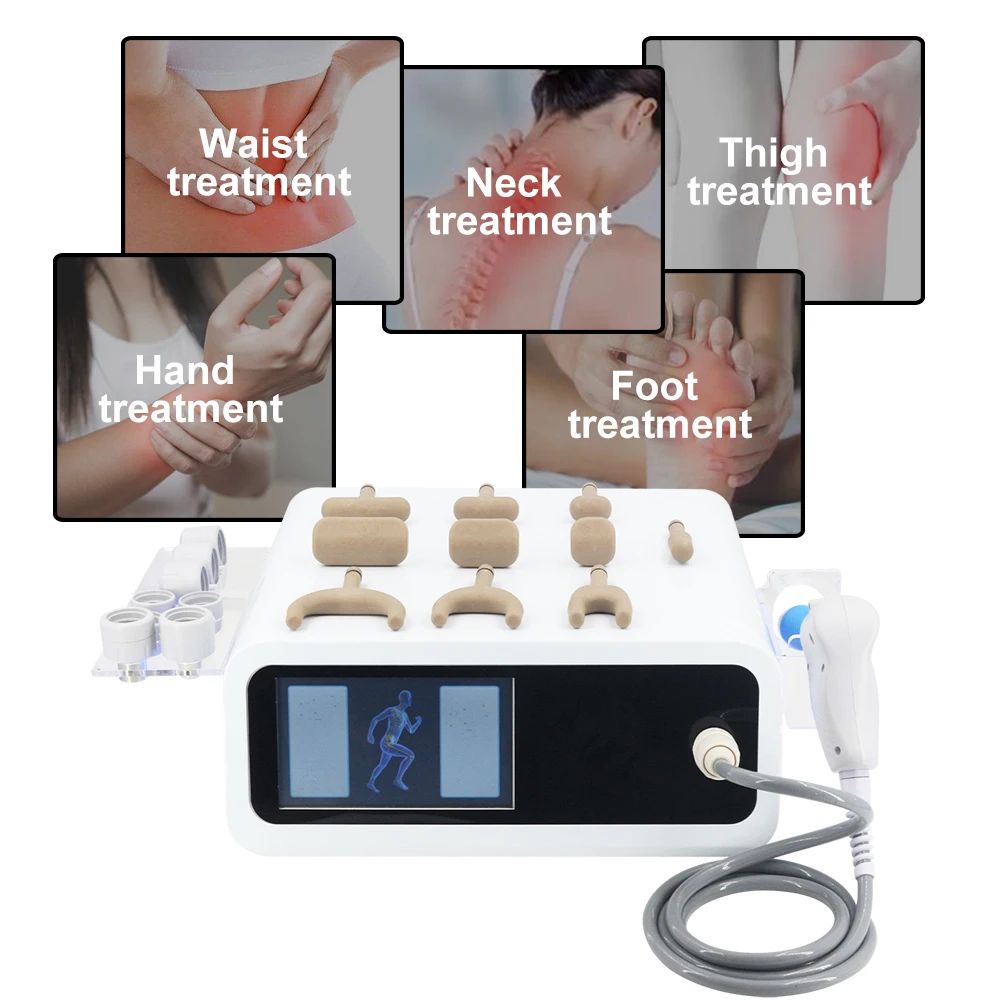12Bar Professional Pneumatic ShockwaveTherapy Machine For ED Treatment Pain Relief 2025 Body Massage Relaxation 2 IN 1 Massager