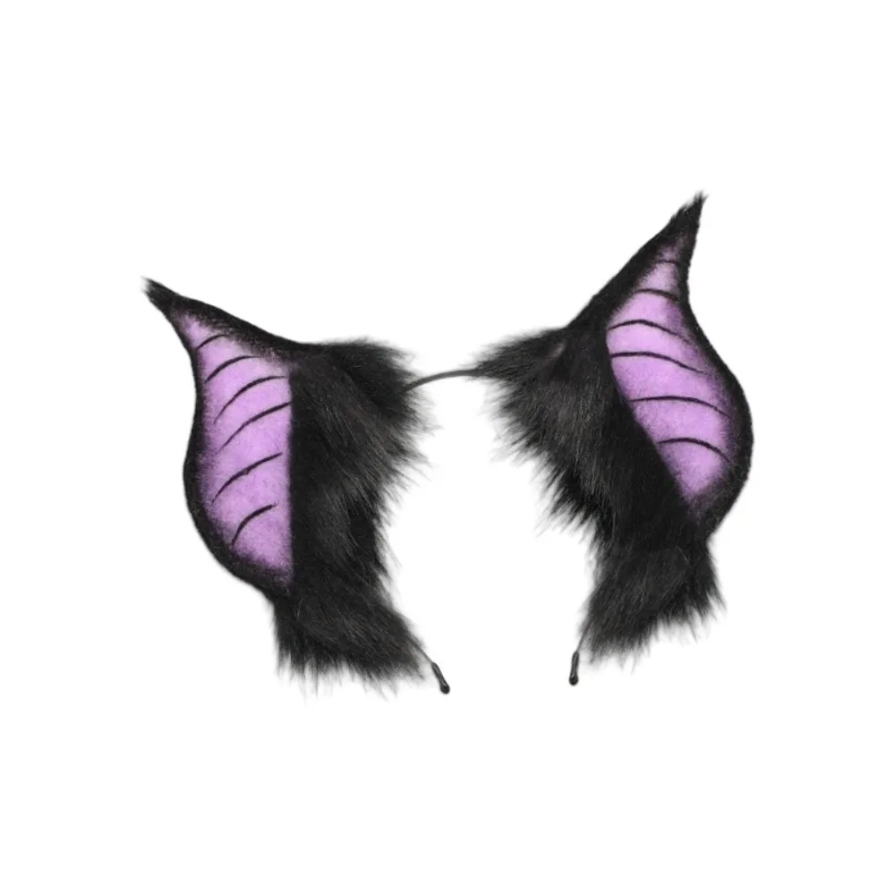 Costume d'halloween Bentable créatif, accessoires de Cosplay, ailes de chauve-souris en fourrure, ceinture transparente 3D, queue de cœur du diable pour enfants