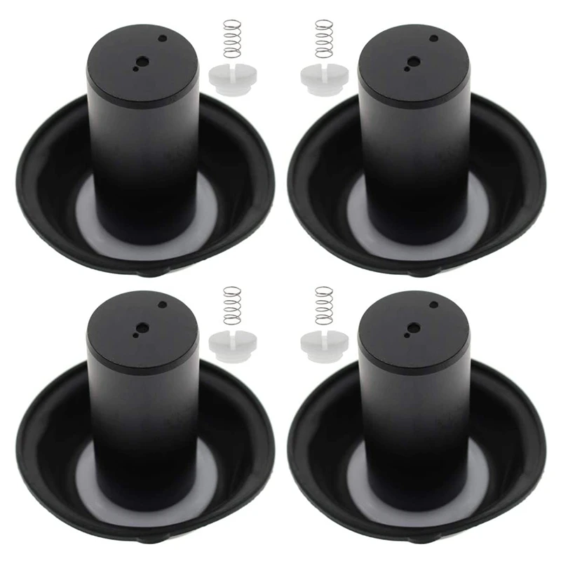 Carburetor Carb Plunger Vacuum Diaphragms For Yamaha V MAX 1200 XVZ1200 XVZ Pack Of 4