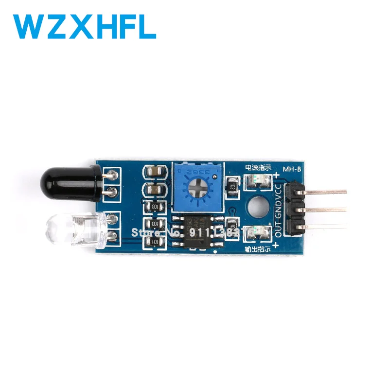 Smart Electronics New for Arduino Diy Smart Car Robot Reflective Photoelectric 3pin IR Infrared Obstacle Avoidance Sensor Module