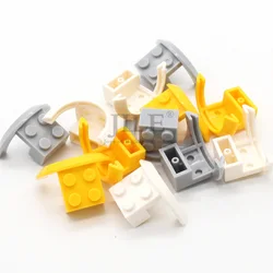 20pcs Moc 50745 Vehicle Mudguard 4x2 1/2 x1 2/3 with Arch Round Enlighten Building Blocks Bricks Compatible Car Assembles Toys