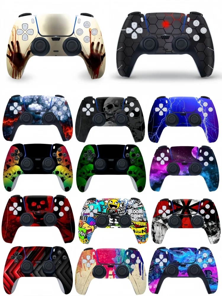 Autocollant de protection antidérapant pour manette de jeu PlayStation 5 PS5, accessoires de contrôleur de Joystick, autocollants de décoration
