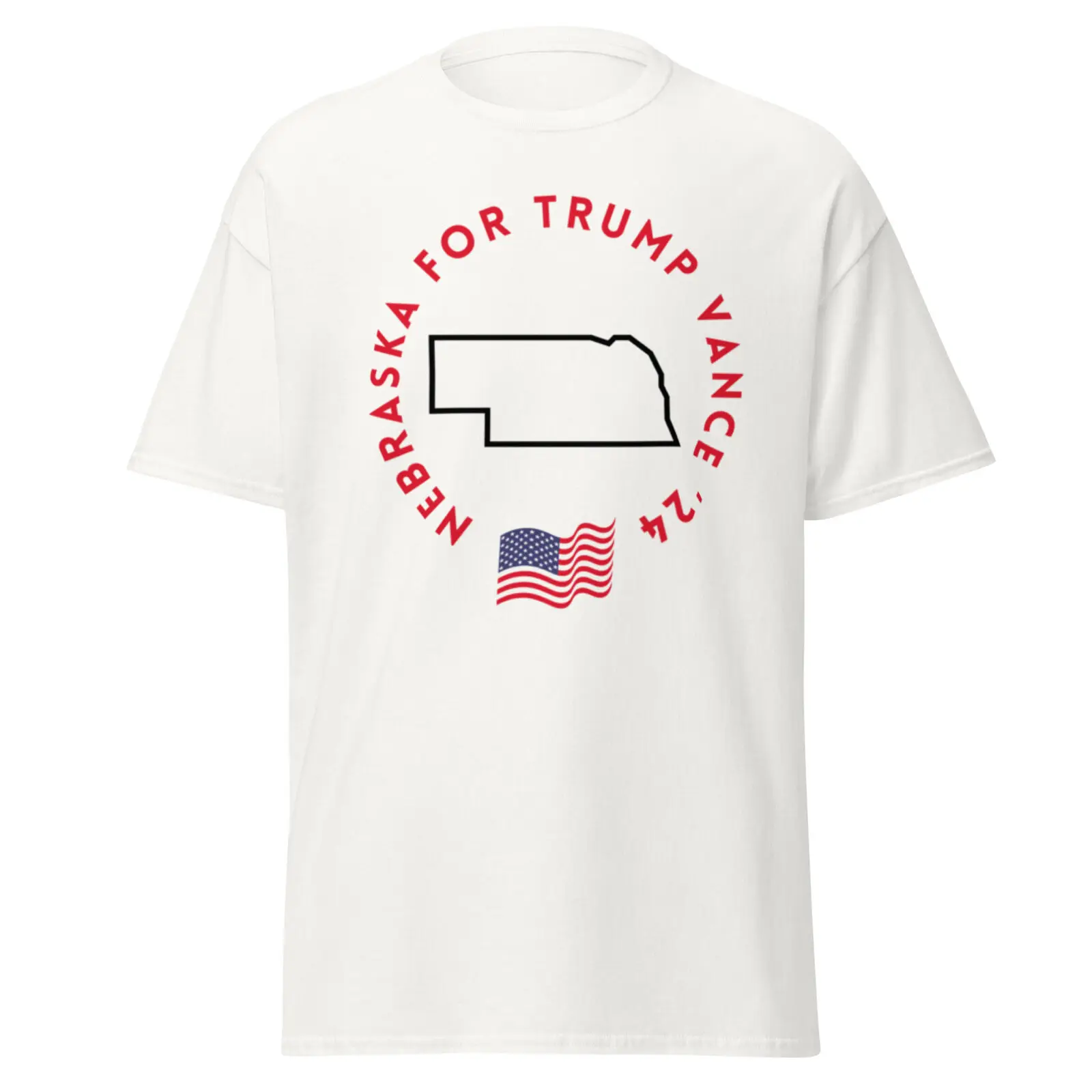 Trump T-shirt | Nebraska for Trump Vance ‘24 Tee