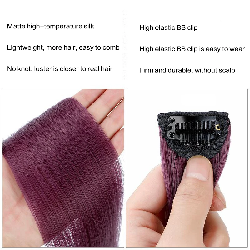 Clip de colores sintéticos en una pieza, ondas grandes con cabello rizado, extensiones de cabello coloridas de arcoíris, postizos de 20 pulgadas,