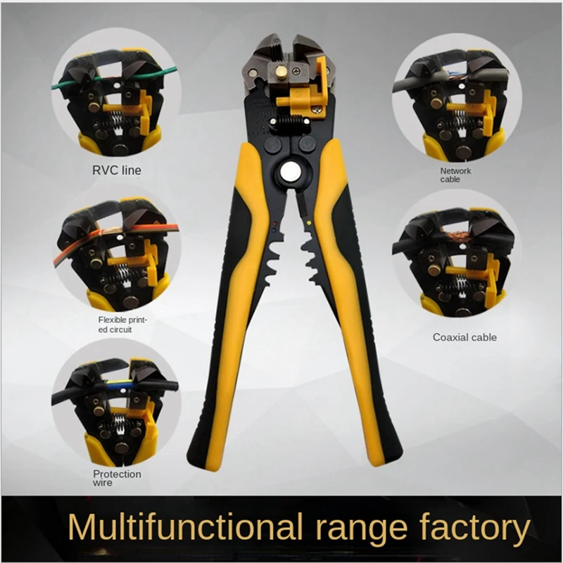 3PCS Multifunktionale Automatische Abisolierzange Pull Dial Cut Draht Zangen Werkzeug Zangen